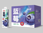 维他星蓝莓果汁饮料1L×8瓶